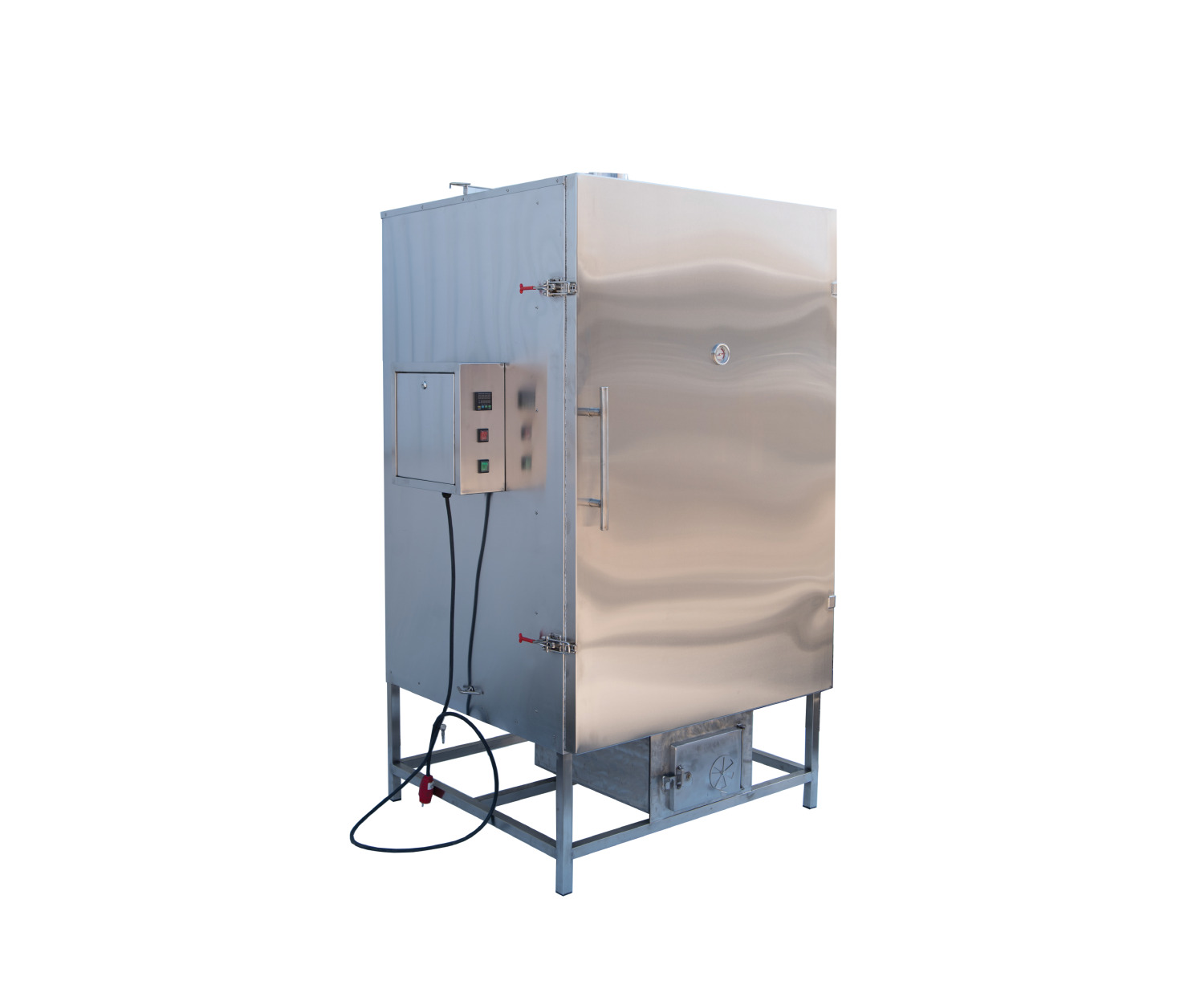 Profesionālā kūpinātava 1200L nerūsējošā tērauda